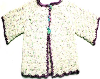 Baby Sweater, Baby Shower Gift, Baby Cardigan, Baby Boy Sweater, Baby Girl Sweater, Handmade Baby Cardigan, Crochet Baby Cardigan,