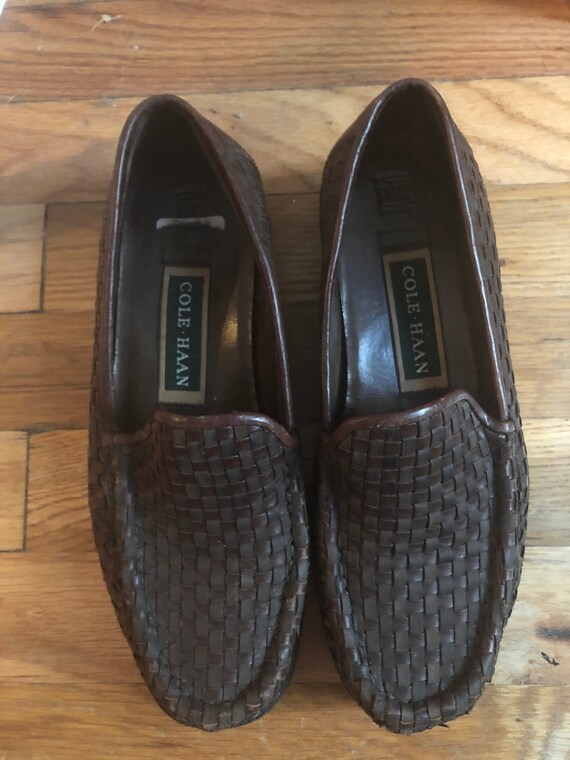cole haan leather loafers
