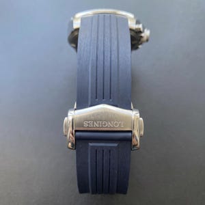 Fluor Kautschuk Armband für Longines Conquery/GMT L3 Serie - 21 mm/22 mm