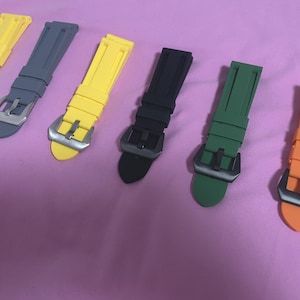 Strap for Panerai Officine – Rubber Silicone Watch Band 20/22/24/26mm