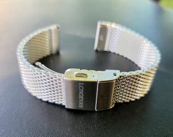 Milanese mesharmband voor Longines Conquest & Hydroconquest L3-serie - 19, 20, 21, 22 mm