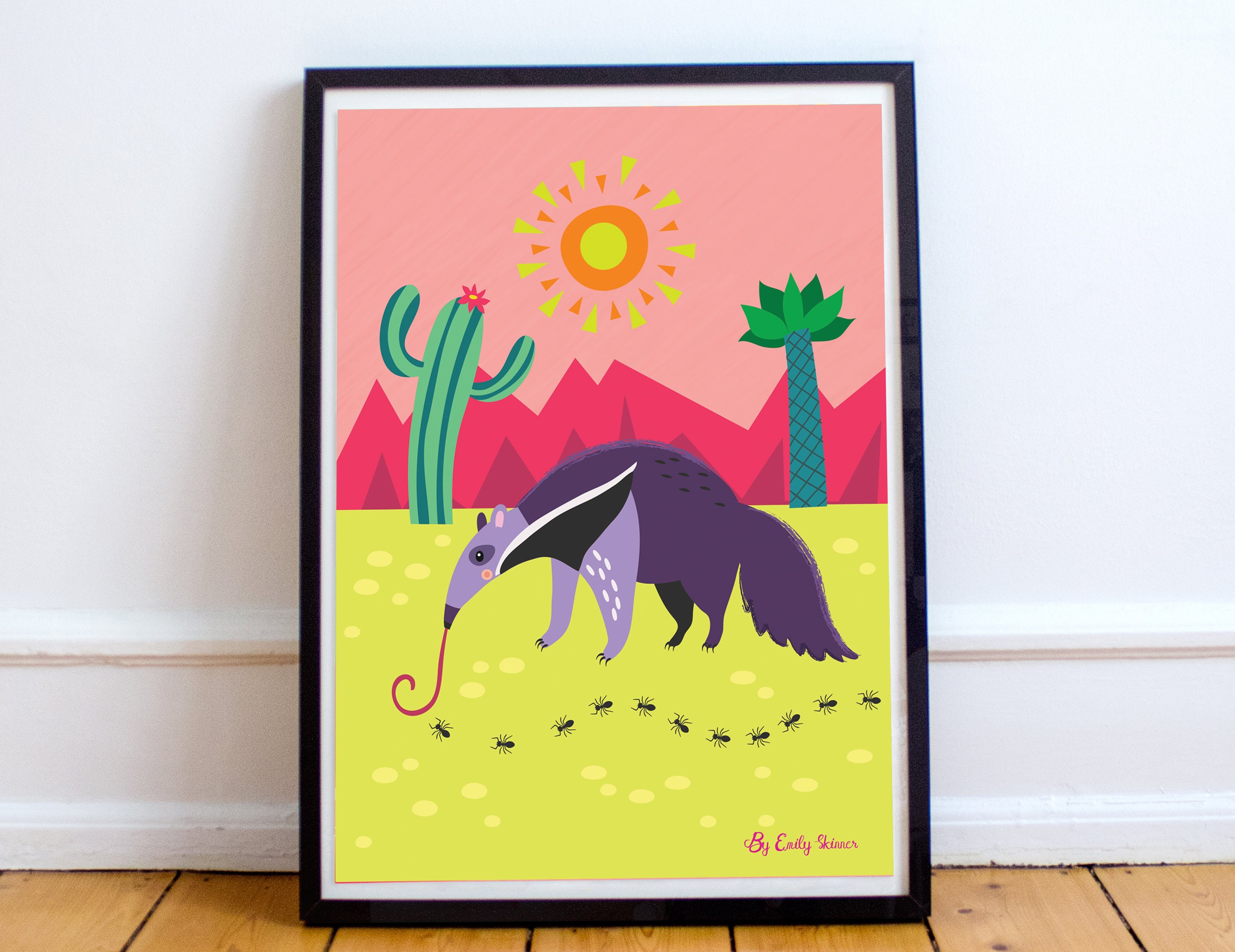 Childrens art prints instant download animal prints set of Etsy