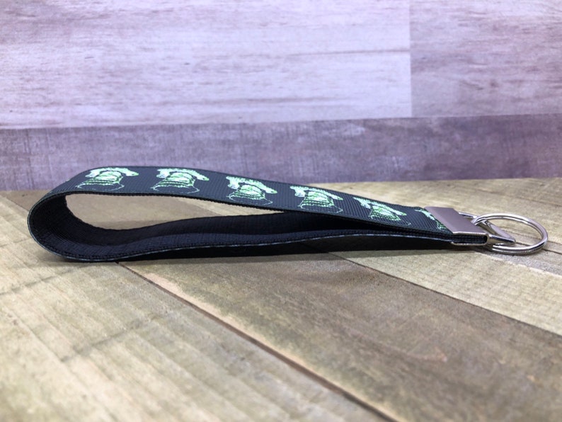 Rockabilly Pinup Wristlet Keychain Fob
