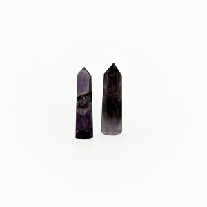 Crystal Towers, Crystal Points, Amethyst, Blue Lace Agate, Flower Agate, Green Aventurine, Howlite, Moonstone, Rose Quartz, Sardonyx, Amethyst