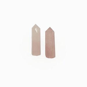 Crystal Towers, Crystal Points, Amethyst, Blue Lace Agate, Flower Agate, Green Aventurine, Howlite, Moonstone, Rose Quartz, Sardonyx, Rose Quartz