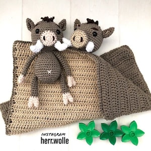 Crochet pattern wild boar Horst