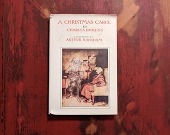 A Christmas Carol by Charles Dickens 1977 Illustrator Arthur Rackham Vintage Books Literature and Fiction