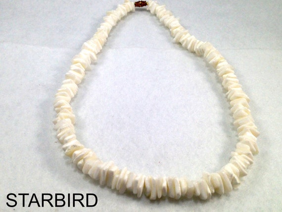 White sea shell puka necklace, bracelet or anklet - image 3
