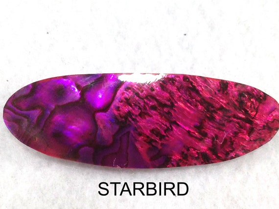 Abalone, paua sea shell hair barrette - image 5