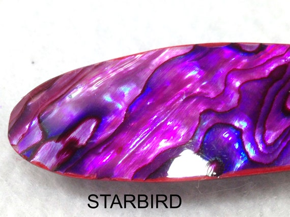 Abalone, paua sea shell hair barrette - image 2