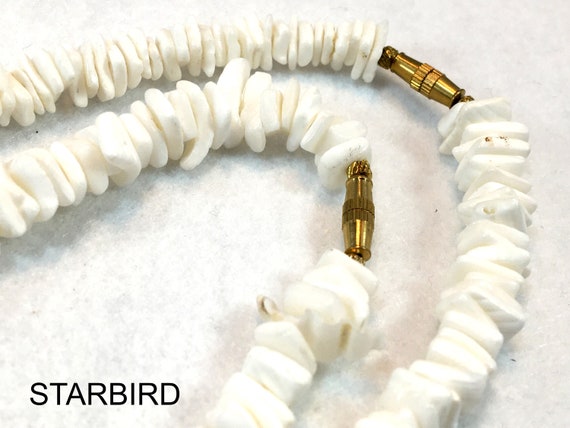 White sea shell puka necklace, bracelet or anklet - image 5