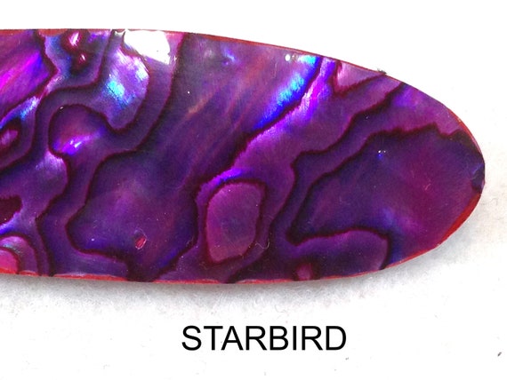 Abalone, paua sea shell hair barrette - image 6