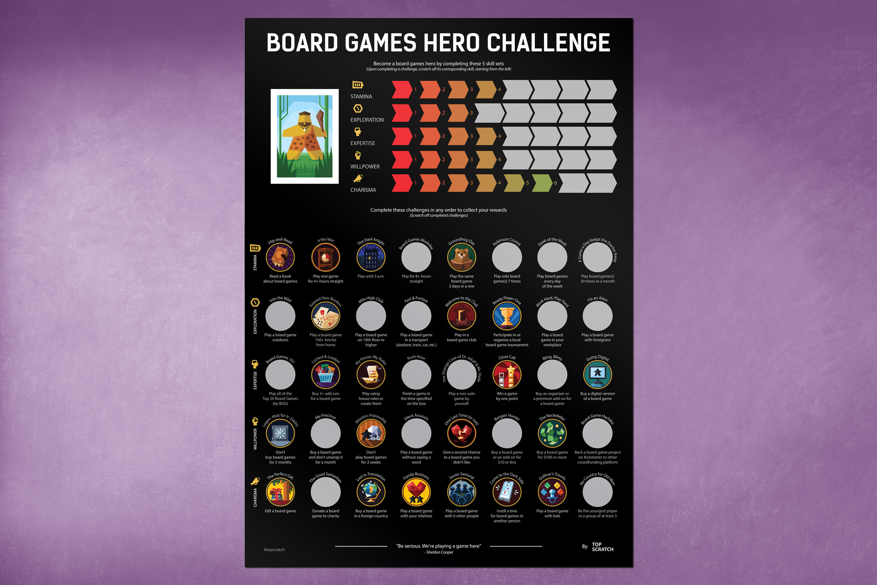 Challenges Slide Board Toy Jeux de puzzle de diapositives