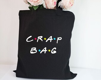 Krabbetasche - Baumwoll-Canvas-Tote Bag-Friends Tv Show Tote Bag