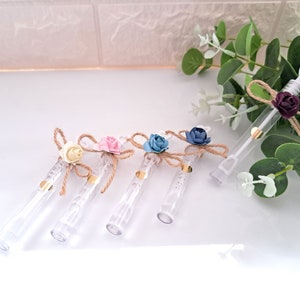 Tubes à bulles de savon avec coeur, faveurs d&#39;invités de mariage, tubes de bulles de savon de mariage