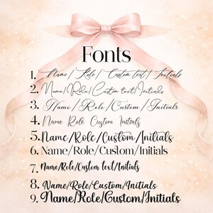 Personalized Wedding Favor Drawstring Bag with Satin Bow image 8