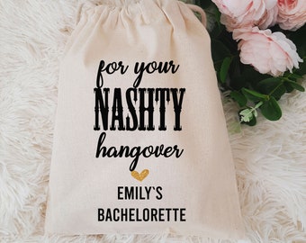 For your Nashty hangover Nashville bachelorette Survival Hangover Kit Bags Wedding Recovery Kit Hen Party