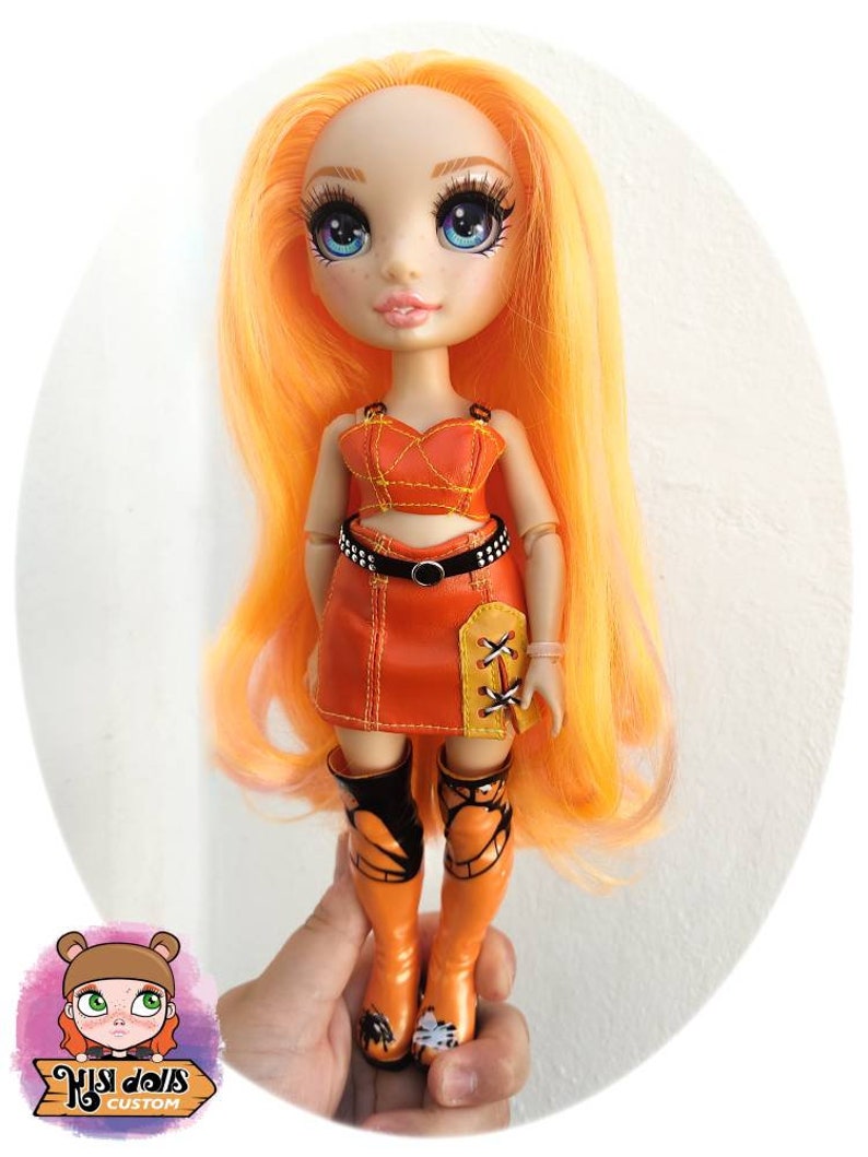 Boy Rock Style Belt With Chains for Dolls 1/6 Obitsu Integrity Etsy