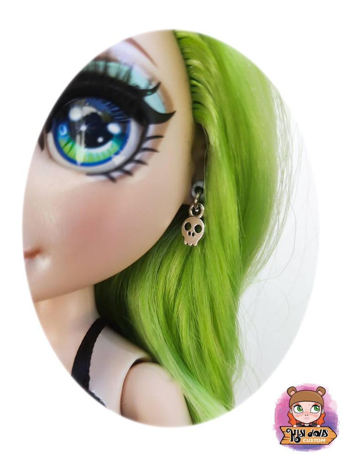 Dark Earrings for Dolls Rainbow High Monster High Blythe Idy Etsy