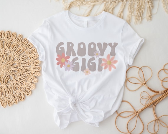 Personalized Groovy Shirt, Groovy Birthday Party, Hippie Birthday, Retro Birthday, Flower Power, 60s 70s, Festival Theme, Family Groovy Tee
