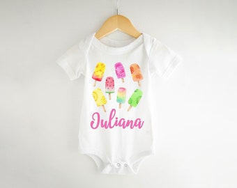 Fruit Popsicles Shirt, Bright Summer Shirt, Popsicle Shirt, Ice Cream Shirt, Toddler Popsicle Shirt, Toddler Summer Shirt, Treats Shirt