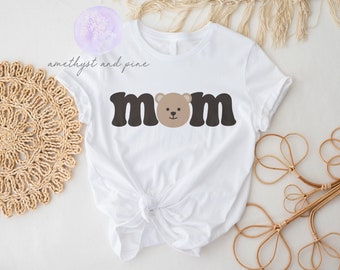 Mom Bear Shirt, Beary First Birthday, Bear One Birthday, Teddy Bear Bday, 1st Birthday Tshirt, Family Matching Birthday Shirts, Adult Unisex