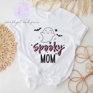Spooky Mom Shirt, Spooky One Shirt, Girls Halloween Birthday, Ghost Birthday, Girl First Birthday, Girl 1st Birthday, Boo Day