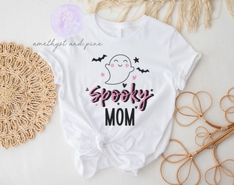 Spooky Mom Shirt, Spooky One Shirt, Girls Halloween Birthday, Ghost Birthday, Girl First Birthday, Girl 1st Birthday, Boo Day