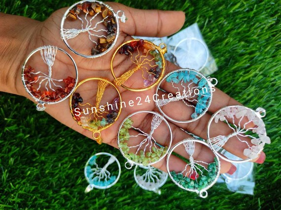Chakra necklace shop etsy