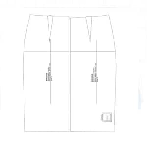 Patron Jupe de base Femme  6 TAILLES  Patrons de couture à télécharger au format PDF