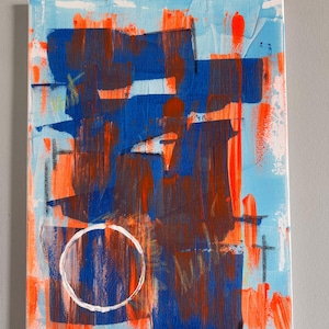 acrylic painting on canvas