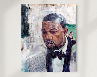 Kanye West Runaway | Prints & Canvas from Hand Oil Painting