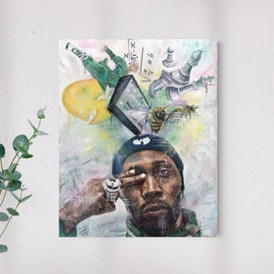 The RZA Wu-Tang Clan | Prints & Canvas from Hand Oil Painting