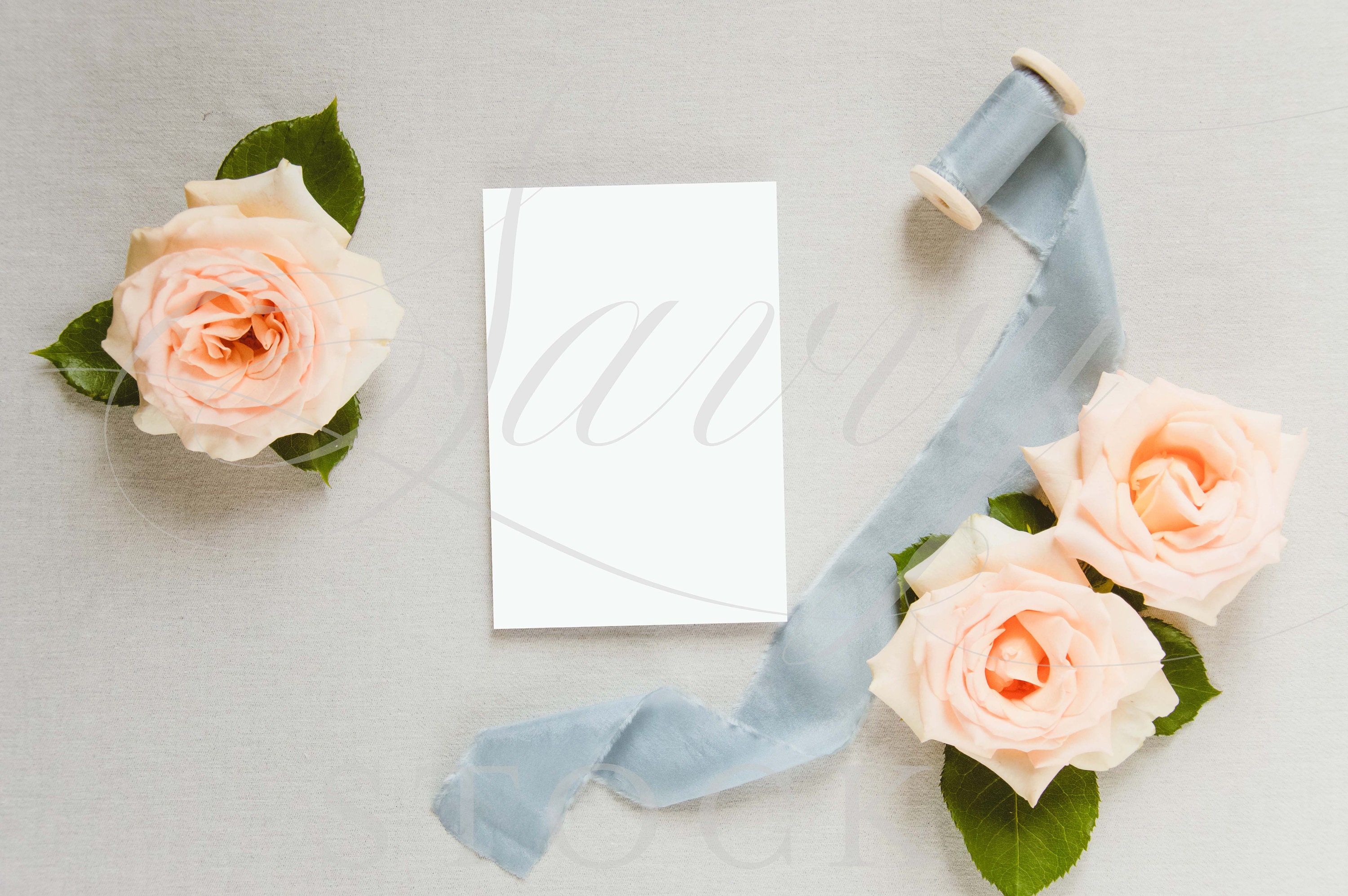 4x6 Invitation Mockup Flat Lay Wedding Invitation Mockup | Etsy