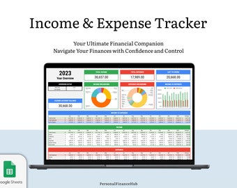 Income and Expense Google Sheets Tracker Spreadsheet as Your Ultimate Personal Finance Management Tool for FIRE