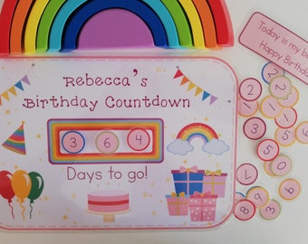 Birthday Countdown Chart