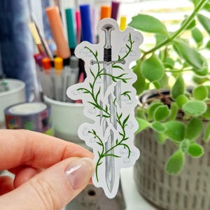 Scherven van narsil-zwaardsticker | Aragorn-sticker, Anduril-zwaardsticker, Tolkien, LOTR-sticker, The Hobbit, Middle Earth-kunst, fantasiecadeau