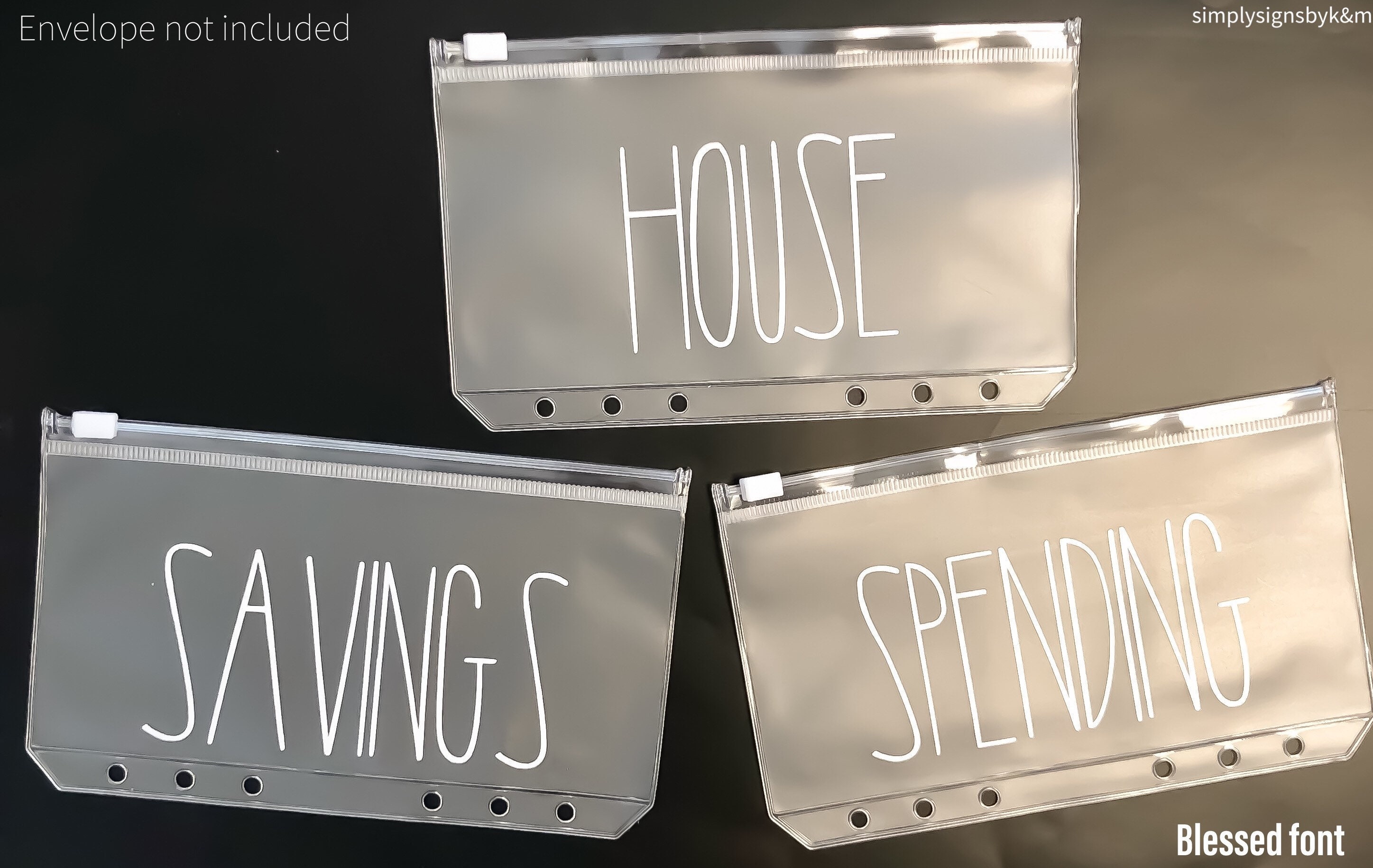 a6 labels for cash envelopes vinyl decals personalized etsy