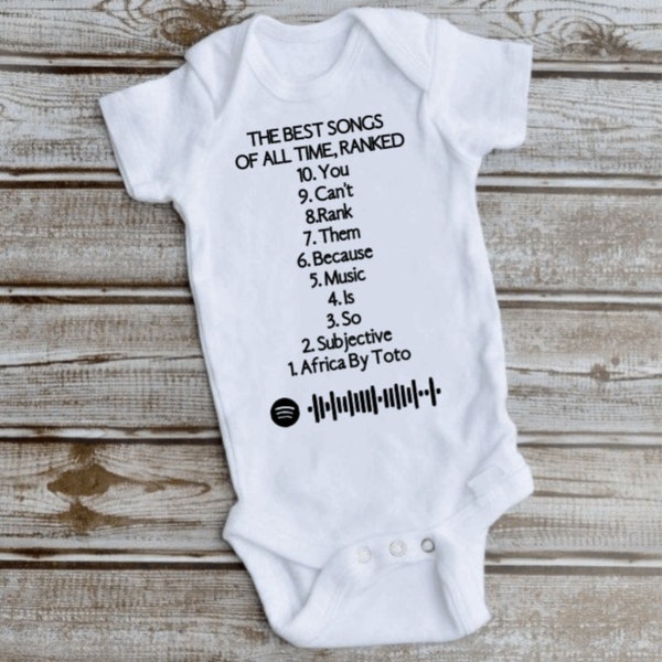 Funny Baby Onesie - Africa by Toto - Baby Shower Gift - Custom - Made to order