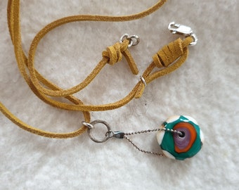 Focal Pendant Lampwork Glass / Pendant Lampwork Beads