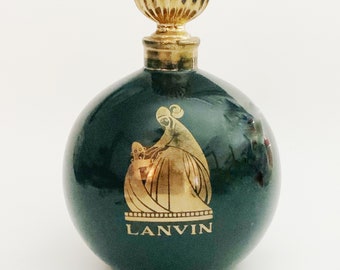 Rare Vintage Art Deco Lanvin Arpege advertising store display porcelain perfume bottle