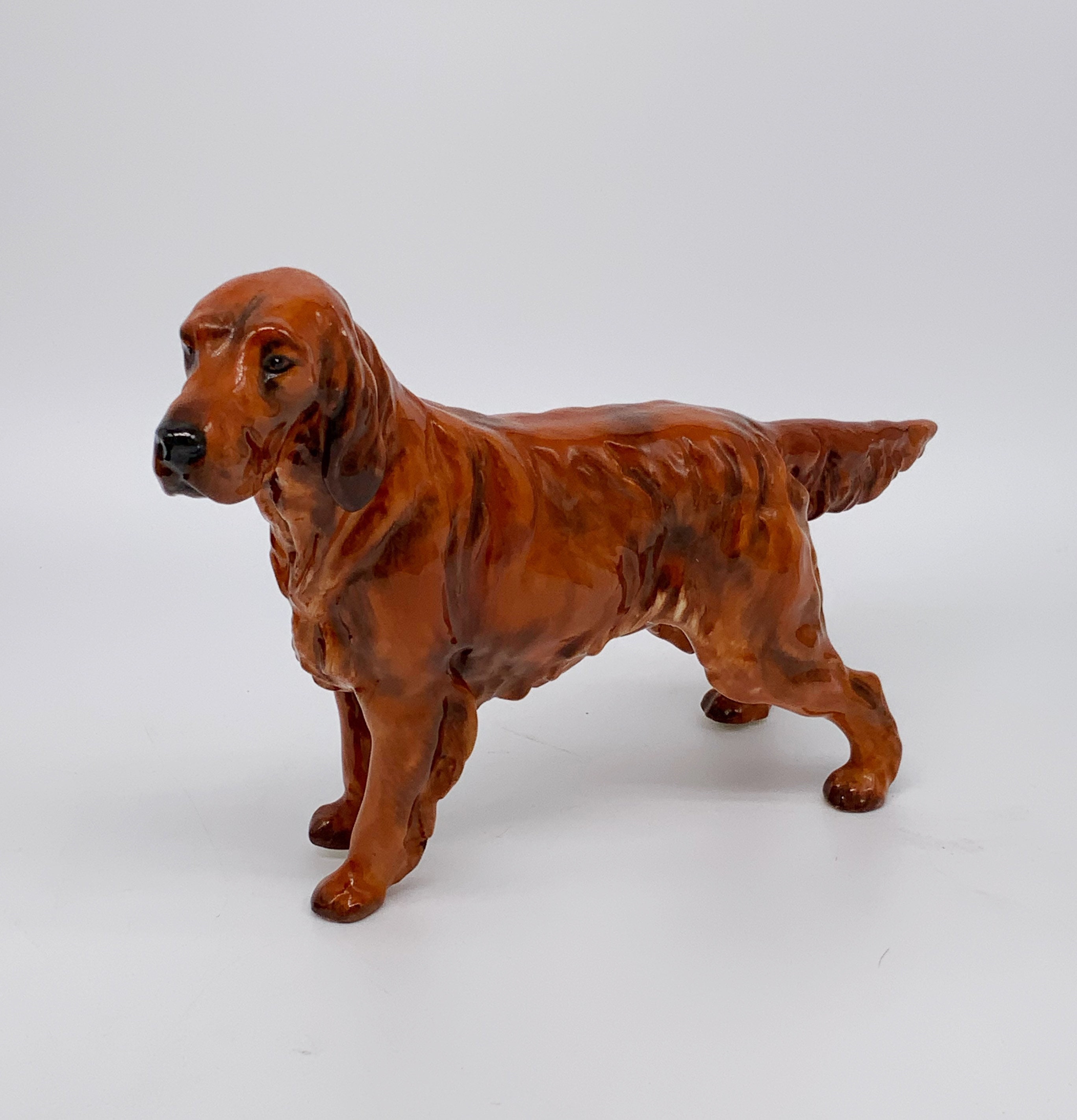 English porcelain.Royal. Vintage dog Spaniel Porcelain figurine Porcelain dog English porcelain.Royal. Vintage dog Spaniel Porcelain figurine Porcelain dog