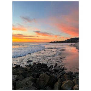 Serene Sunset: Salt Creek Beach, Dana Point, CA