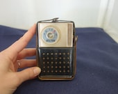 Vintage Hilton 6 Transistor Radio High Fidelity TR-6A7 1960 Japan