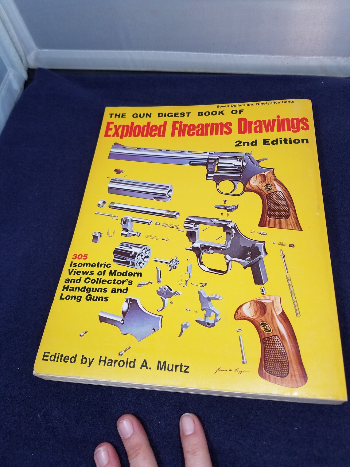Vintage book The Gun Digest Book of Exploded Firearms Drawings Etsy
