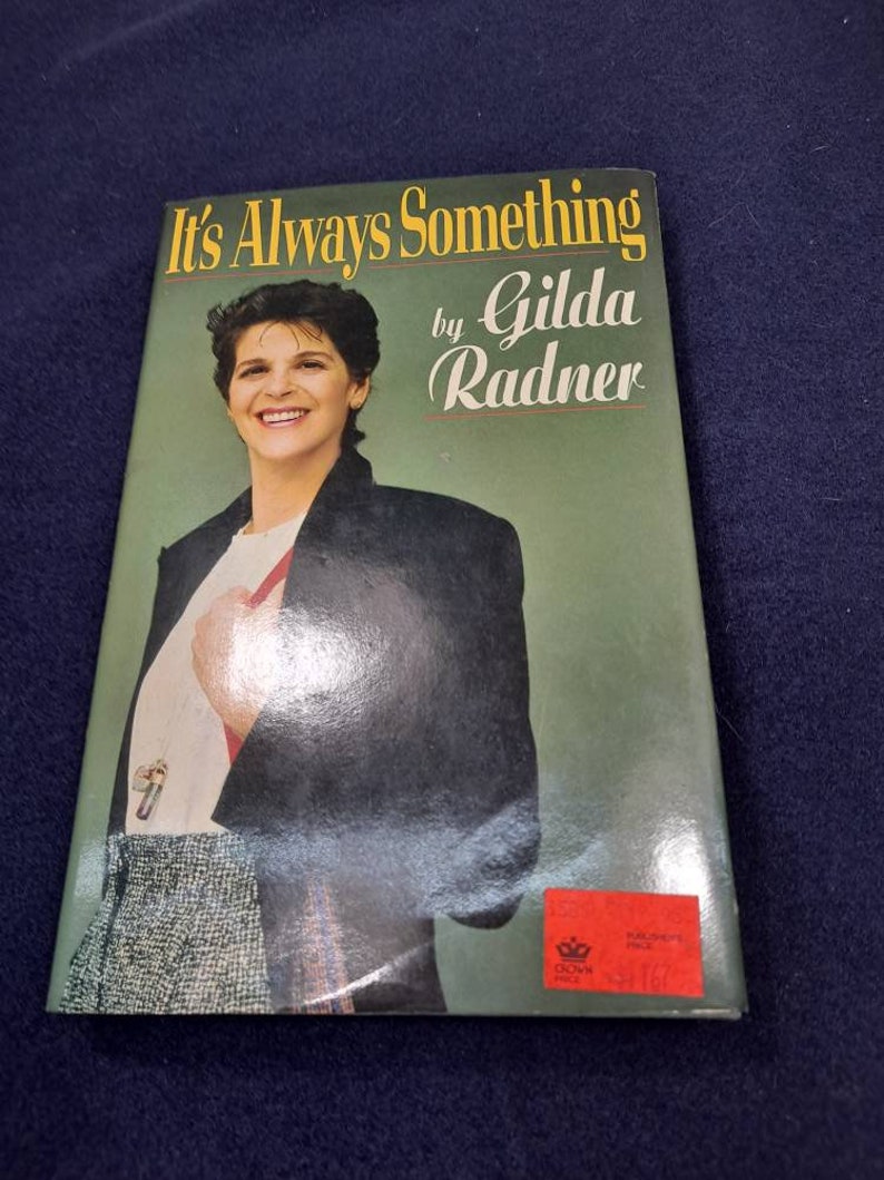 It's Always Something by Gilda Radner 1989 vintage book image 1