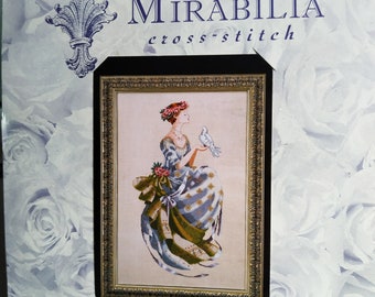 OOP Mirabilia &quot; Queen of Peace&quot;  #MD58 Cross Stitch chart Rare Sealed New