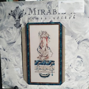 OOP Mirabilia di Nora Corbett "Stone Roses" #MD 17 Schema punto croce NUOVO 1995