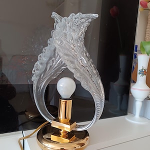 MURANO Raffinatissima Lampada da tavolo Sylcom - vetro Artisto Murano - fatto a mano- イタリア製/新品