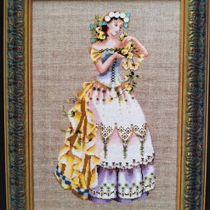 OOP Mirabilia by Nora Corbett &quot;The Blossom Harvest&quot; #MD60 Cross Stitch chart NEW